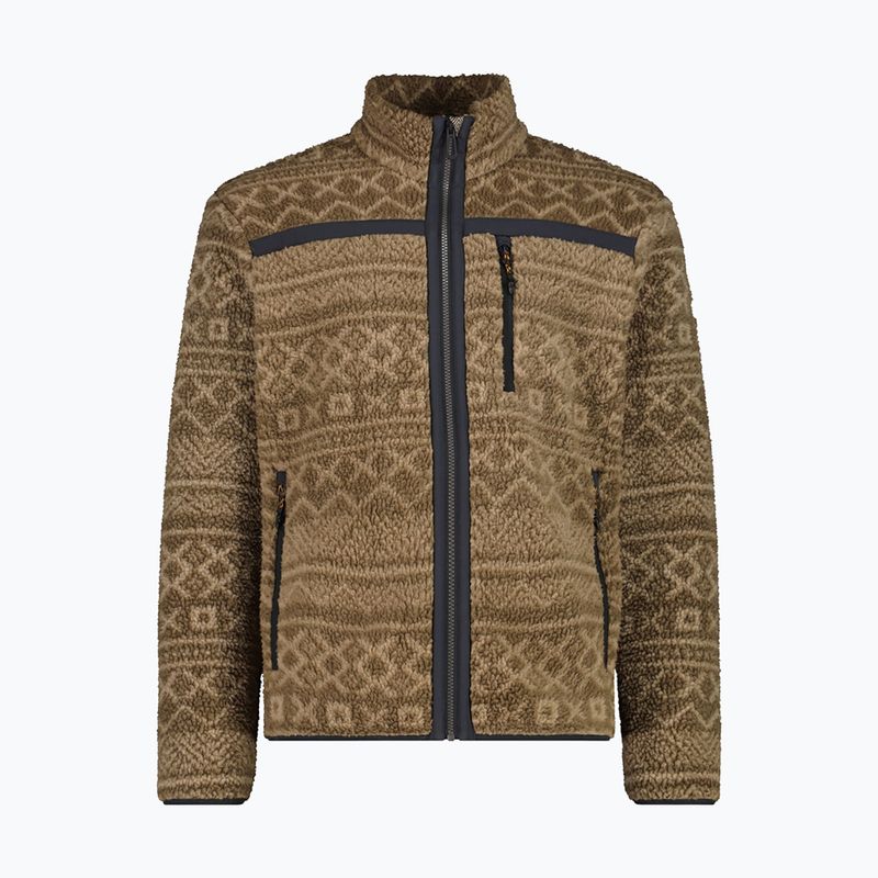 Bluza polarowa męska CMP 36P3117 teak/teak darker