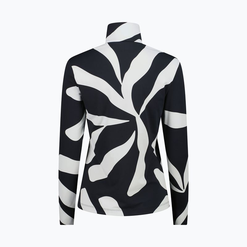 Bluza damska CMP 36L0306 nero/b.co gesso 2