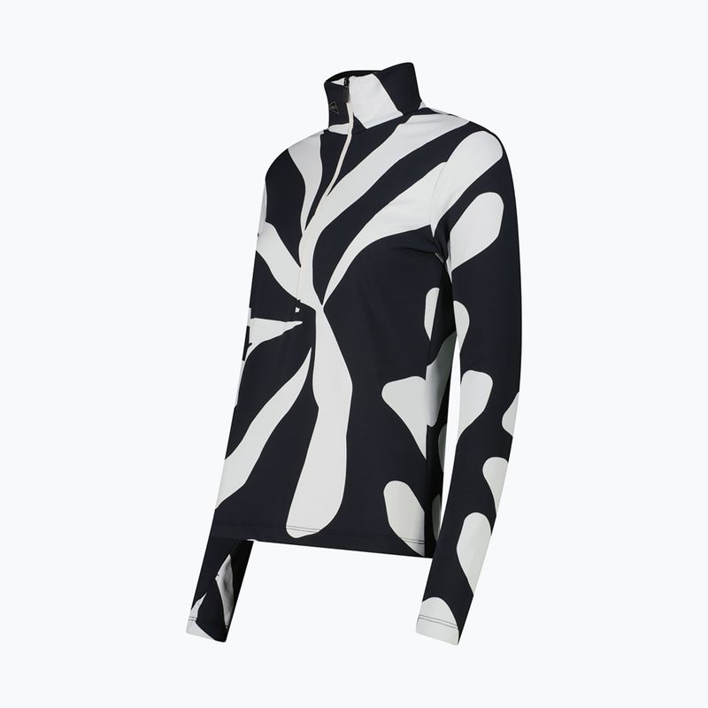 Bluza damska CMP 36L0306 nero/b.co gesso 3
