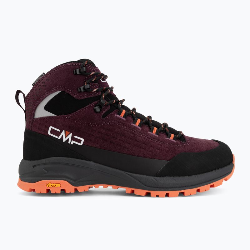 Buty trekkingowe damskie CMP Vertyx Mid Waterproof blackberry/marigold 2