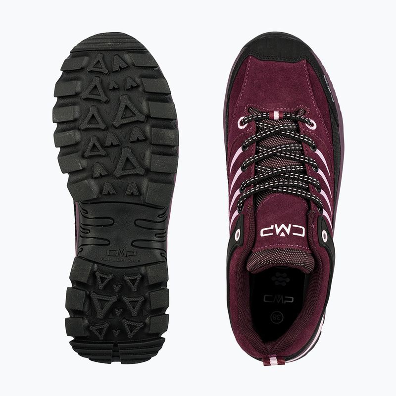 Buty trekkingowe damskie CMP Rigel 2.0 Low Waterproof plum/soft pink 5