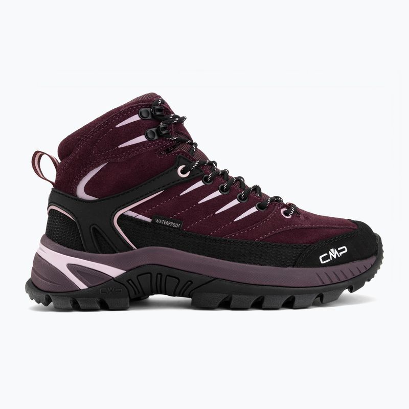 Buty trekkingowe damskie CMP Rigel 2.0 Mid Waterproof plum/soft pink 2