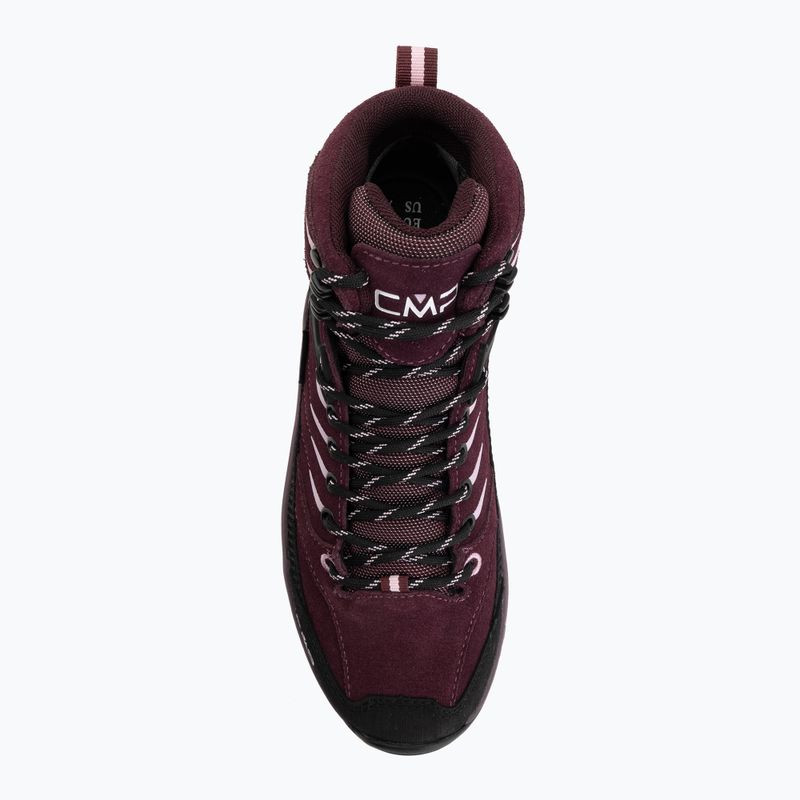 Buty trekkingowe damskie CMP Rigel 2.0 Mid Waterproof plum/soft pink 5
