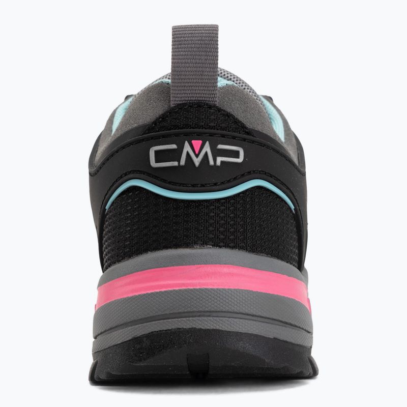 Buty trekkingowe dziecięce CMP Rigel 2.0 Low Waterproof grey/acquarius/pink fluo 6