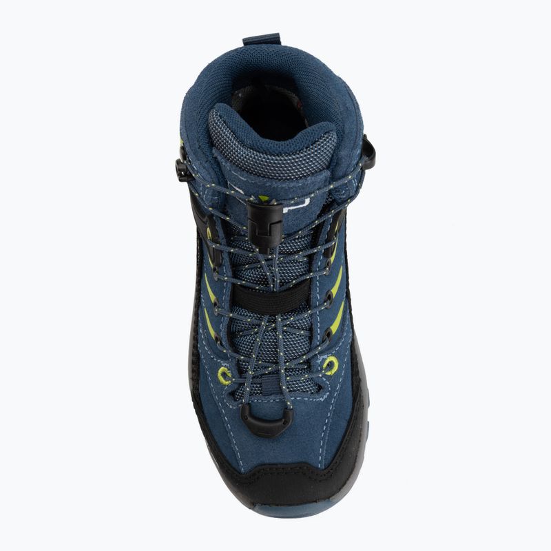 Buty trekkingowe dziecięce CMP Rigel 2.0 Mid Waterproof infinity/acido 5