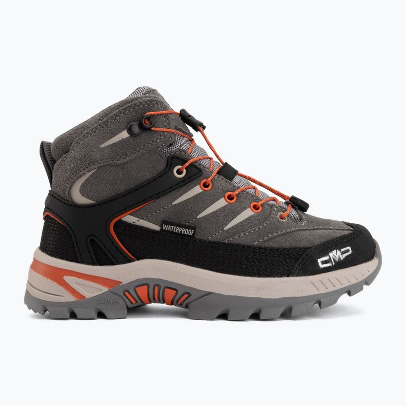 Buty trekkingowe dziecięce CMP Rigel 2.0 Mid Waterproof grey/brick 2