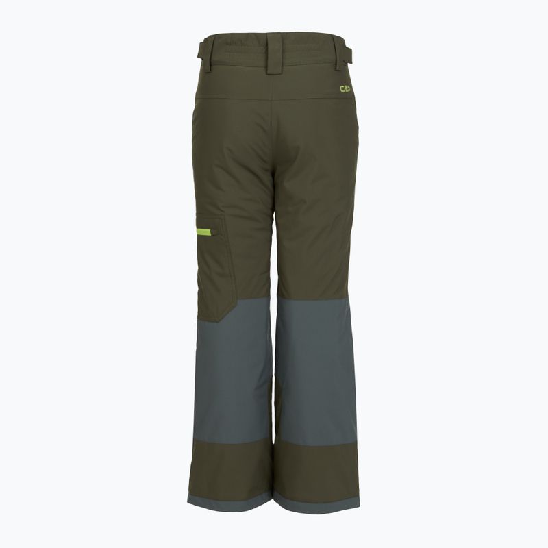 Spodnie narciarskie dziecięce CMP 32W0504 olive/jungle 2