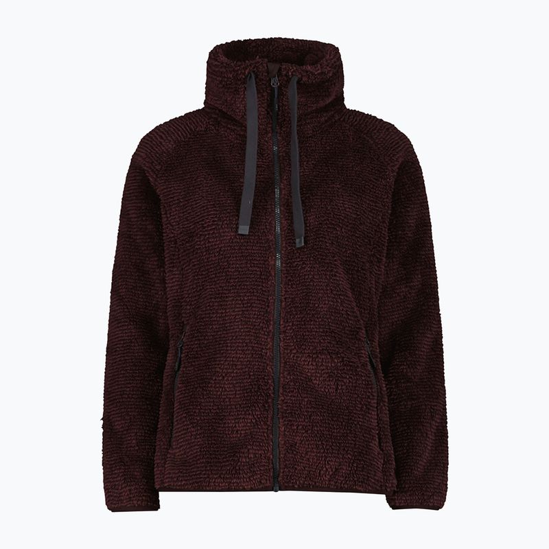 Bluza polarowa damska CMP 36P2506 black berry/lighter