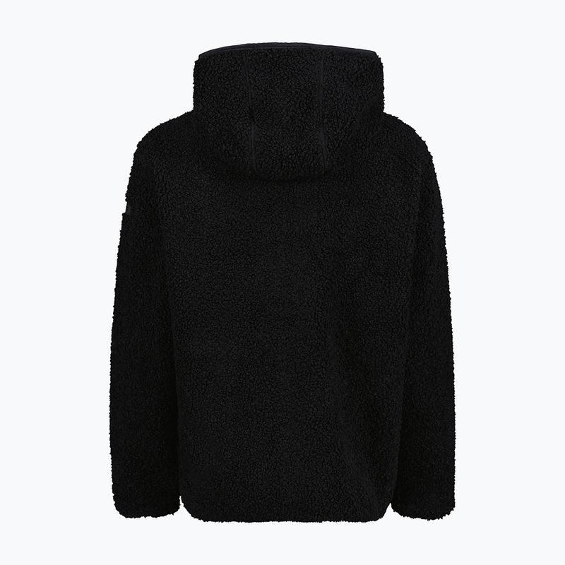 Płaszcz damski CMP 36P2916 Long Teddy nero 2