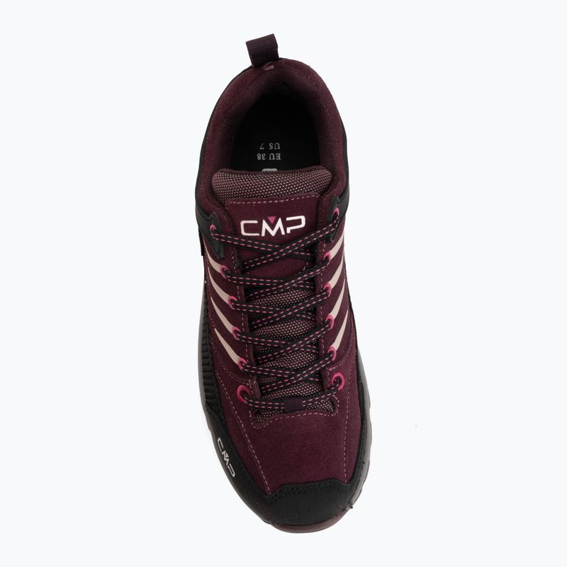 Buty trekkingowe dziecięce CMP Rigel 2.0 Low Waterproof black berry/amaranto 5