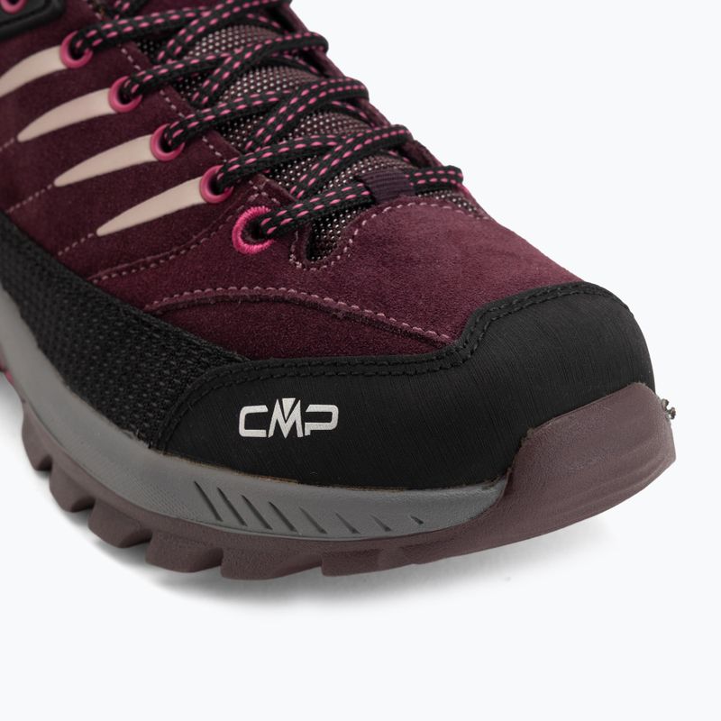 Buty trekkingowe dziecięce CMP Rigel 2.0 Low Waterproof black berry/amaranto 7