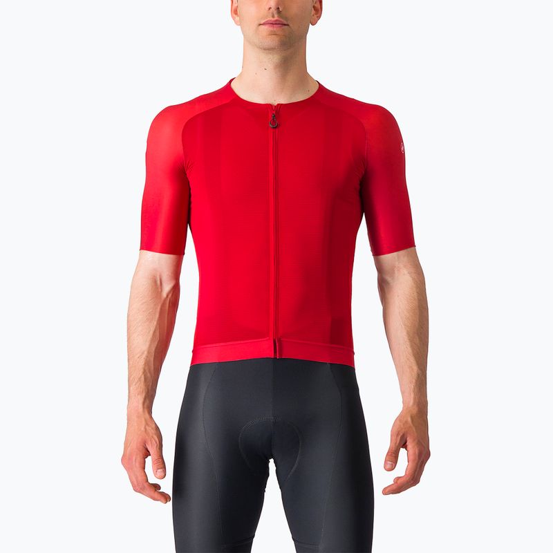 Koszulka rowerowa męska Castelli Aero Race 7.0 rich red 4