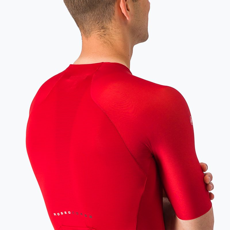 Koszulka rowerowa męska Castelli Aero Race 7.0 rich red 6