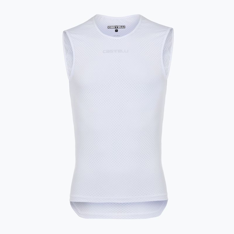 Koszulka rowerowa męska Castelli Pro Mesh 2.0 Sleeveless white