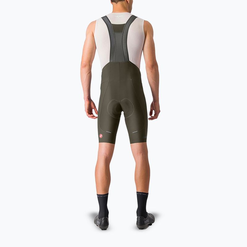 Spodenki rowerowe męskie Castelli Espresso deep green 2