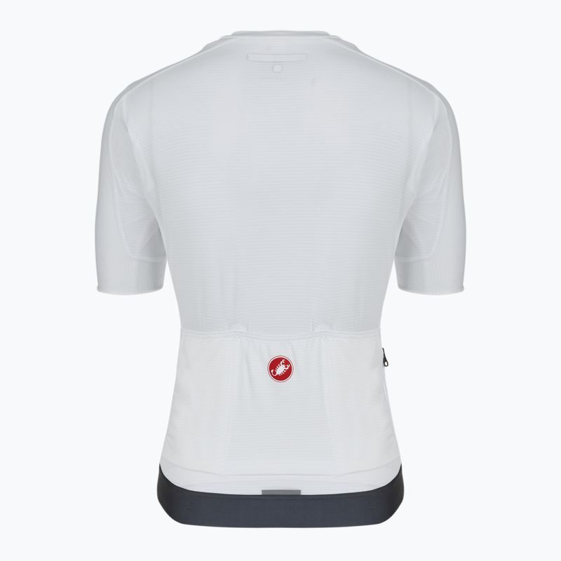 Koszulka rowerowa damska Castelli Espresso ivory/ dark gray 2