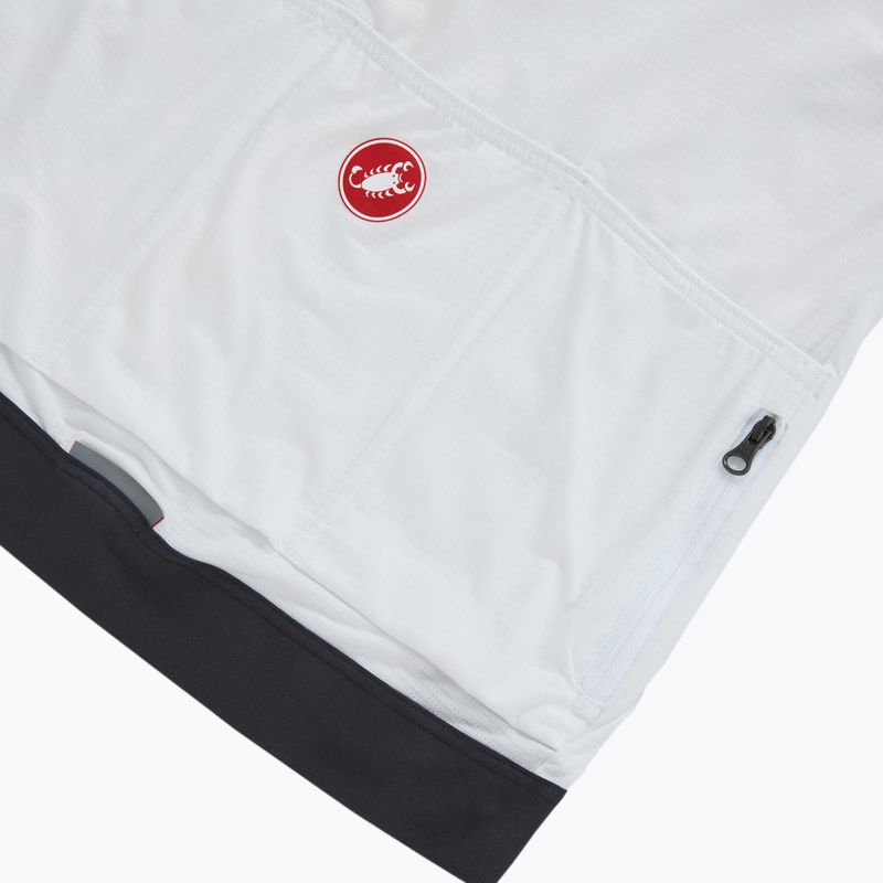 Koszulka rowerowa damska Castelli Espresso ivory/ dark gray 5