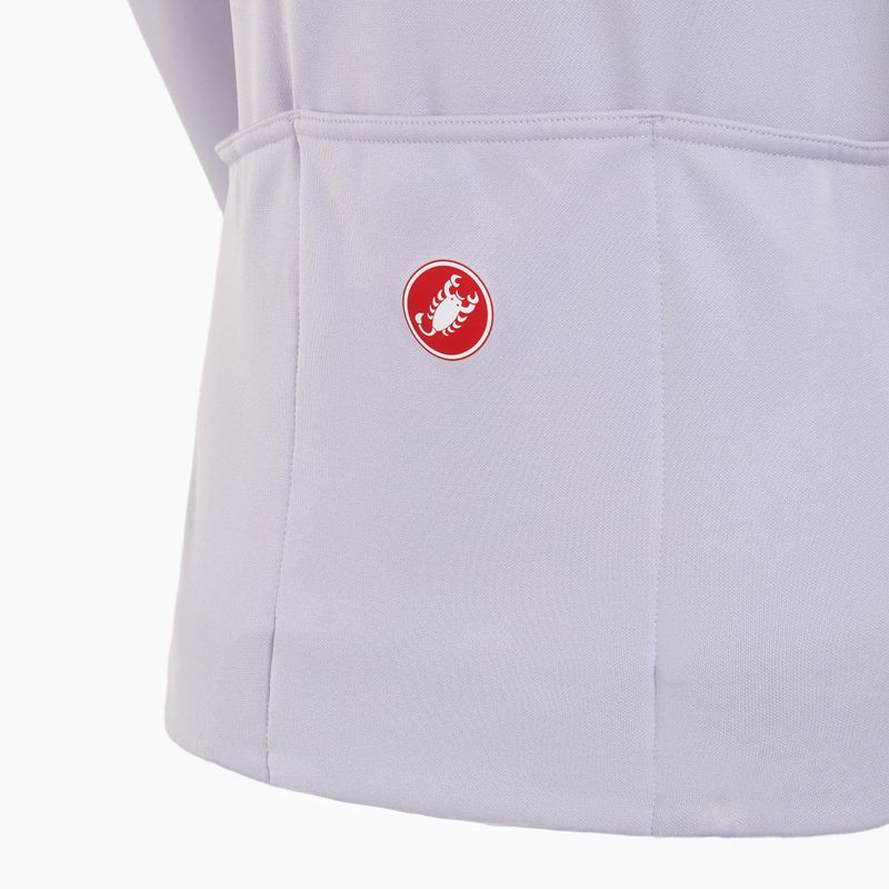 Bluza rowerowa damska Castelli Sinergia 2 Jersey FZ W purple mist/purple dew 4