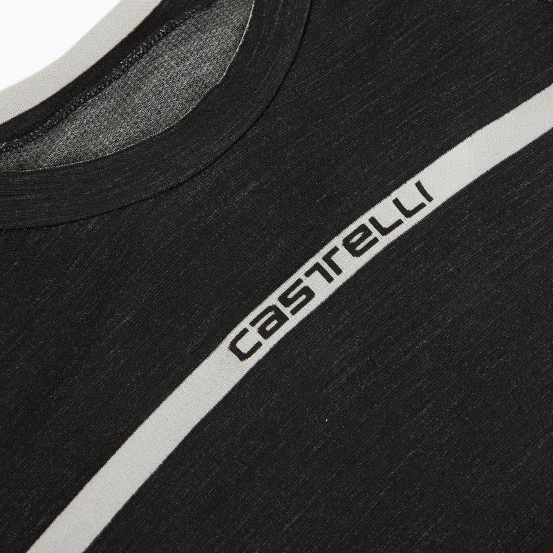 Longsleeve rowerowy męski Castelli Merino Seamless Baselayer black 3