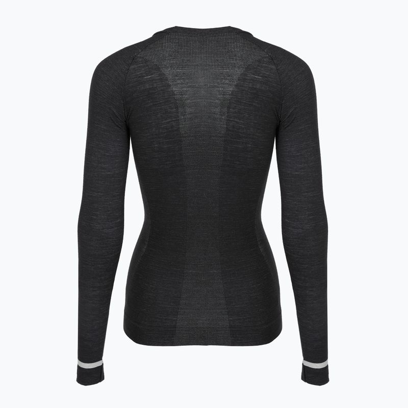 Longsleeve rowerowy damski Castelli Merino Seamless Baselayer W black 2