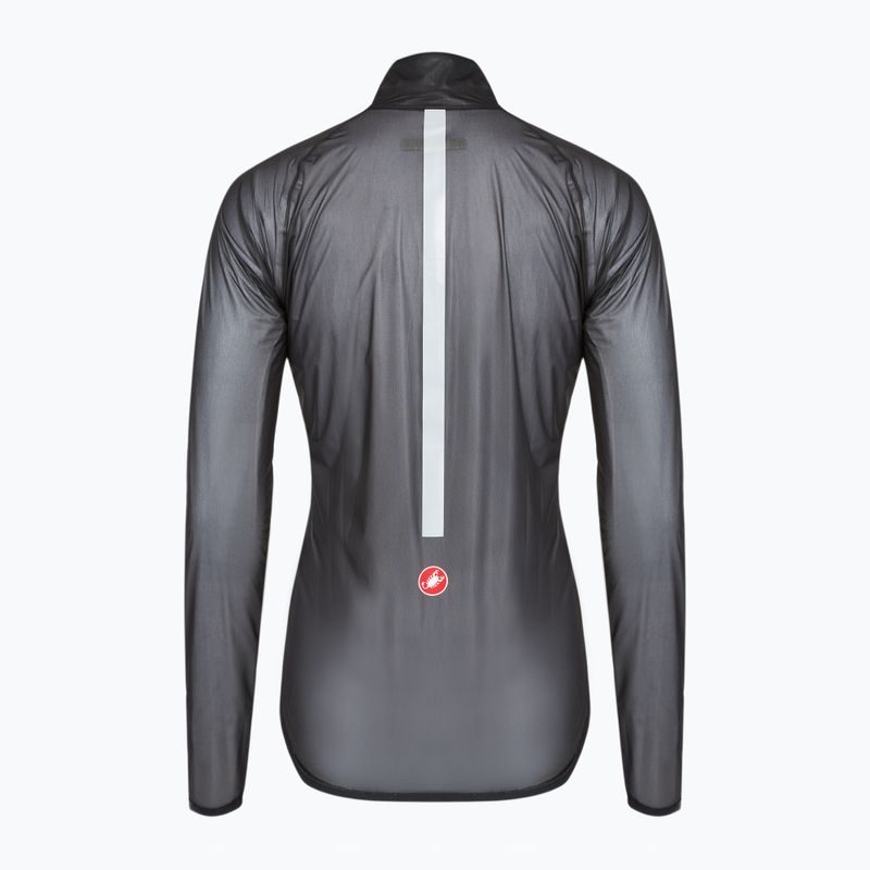 Kurtka rowerowa damska Castelli Squall Shell W light black/silver gray 2