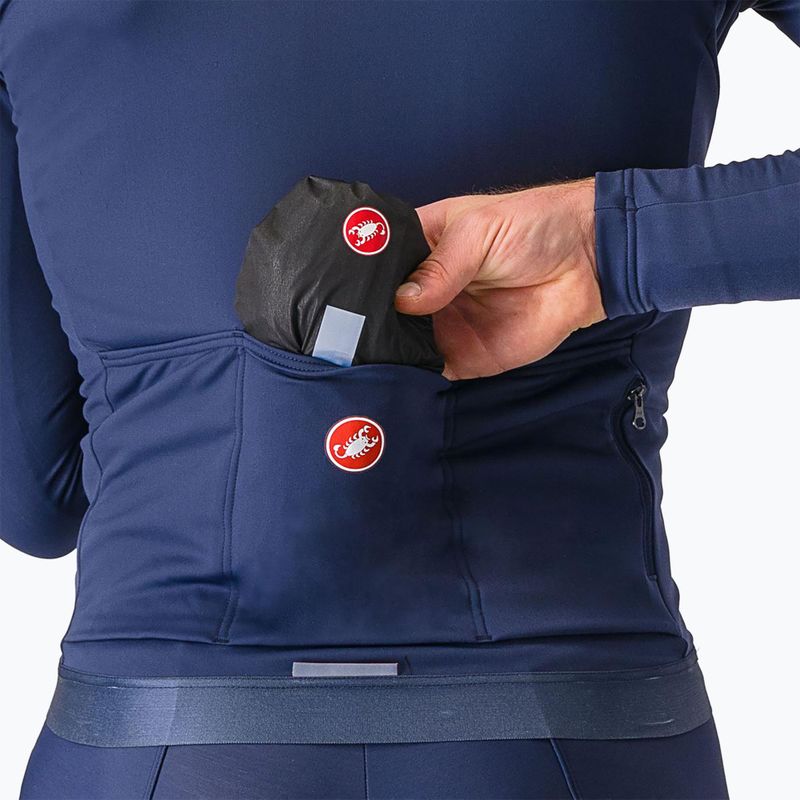 Kurtka rowerowa męska Castelli Squall Shell light black/silver gray 6