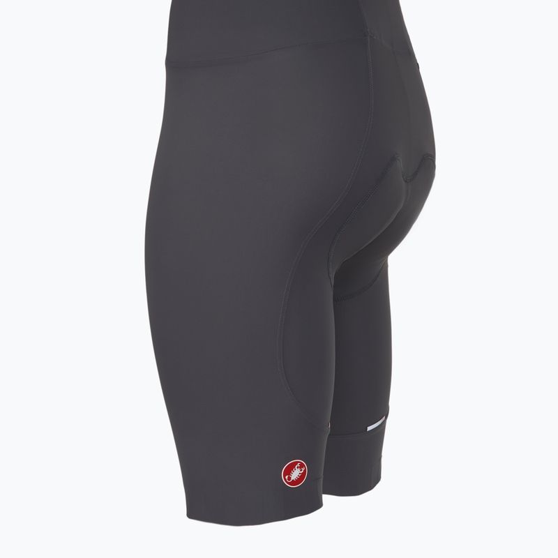 Spodenki rowerowe męskie Castelli Espresso smoky gray 3