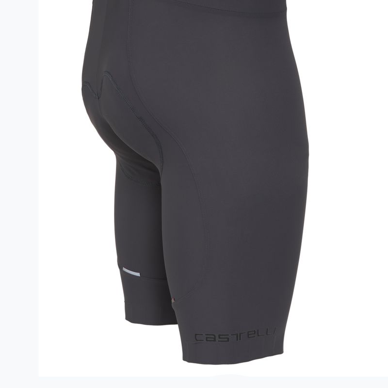 Spodenki rowerowe męskie Castelli Espresso smoky gray 4