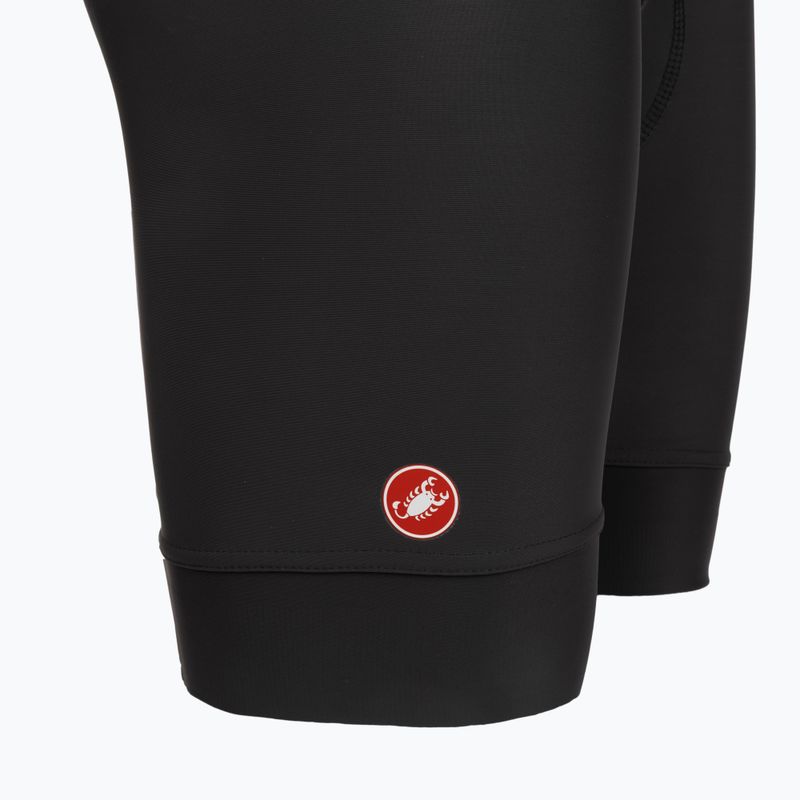 Spodenki rowerowe damskie Castelli Prima 2 DT W dark grey/pool blue 3