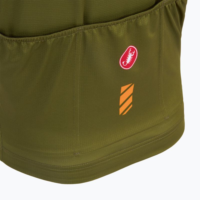 Koszulka rowerowa męska Castelli Unlimited Entrata 3 sage 3