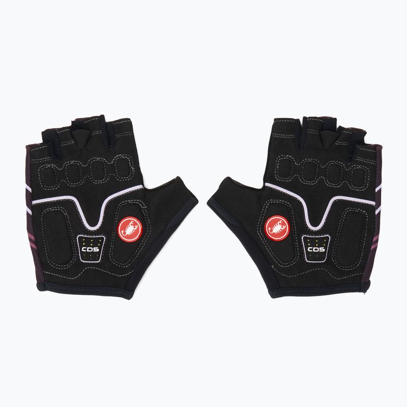 Rękawiczki rowerowe damskie Castelli Dolcissima 2 Dark night shade/deep purple/purple mist 3