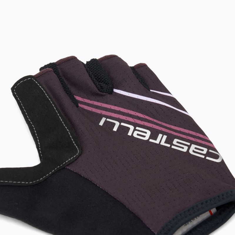 Rękawiczki rowerowe damskie Castelli Dolcissima 2 Dark night shade/deep purple/purple mist 7