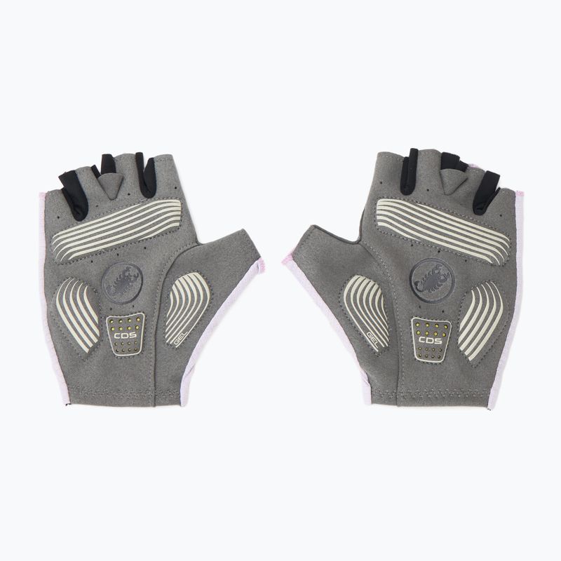 Rękawiczki rowerowe damskie Castelli Espresso purple mist 3