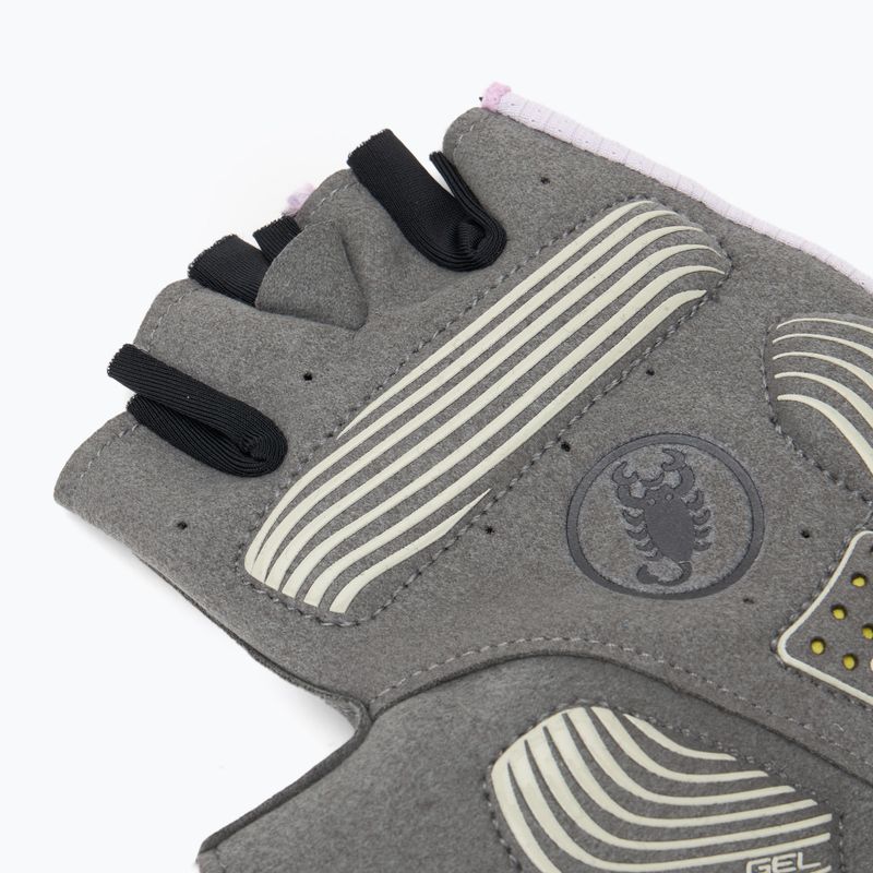 Rękawiczki rowerowe damskie Castelli Espresso purple mist 5