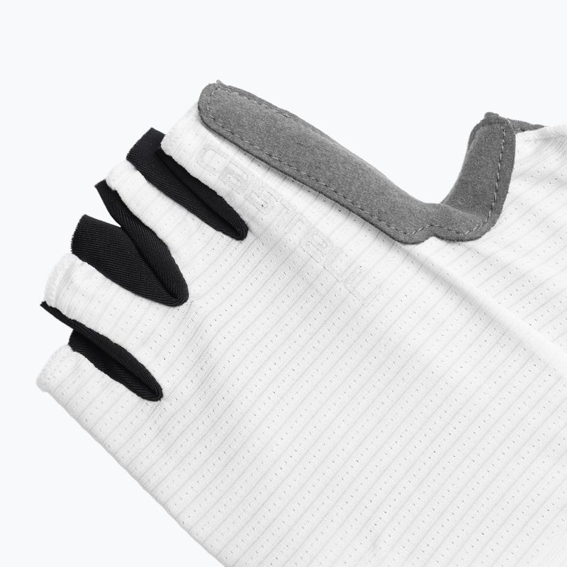 Rękawiczki rowerowe damskie Castelli Espresso ivory 4