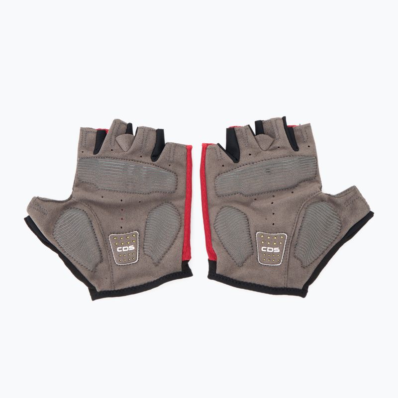 Rękawiczki rowerowe męskie Castelli Entrata V rich red 3