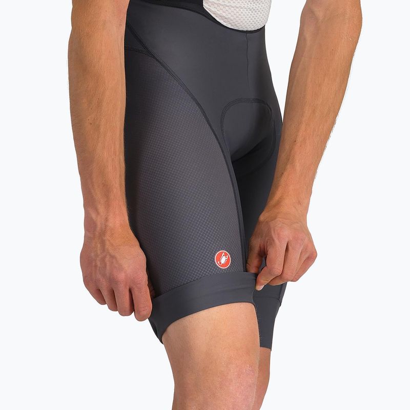 Spodenki rowerowe męskie Castelli Competizione 2 dark gray 4