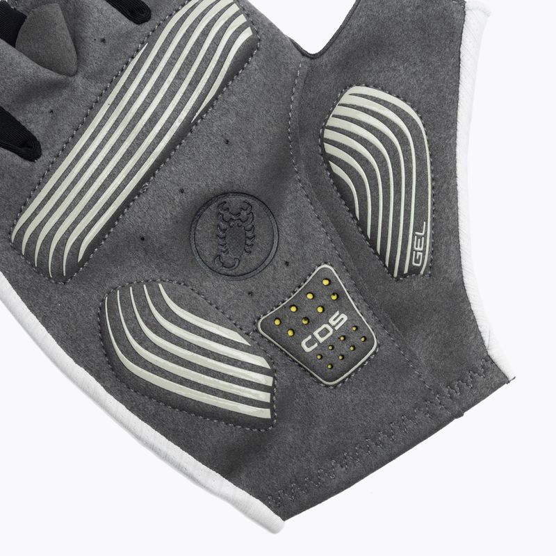 Rękawiczki rowerowe męskie Castelli Espresso ivory 4