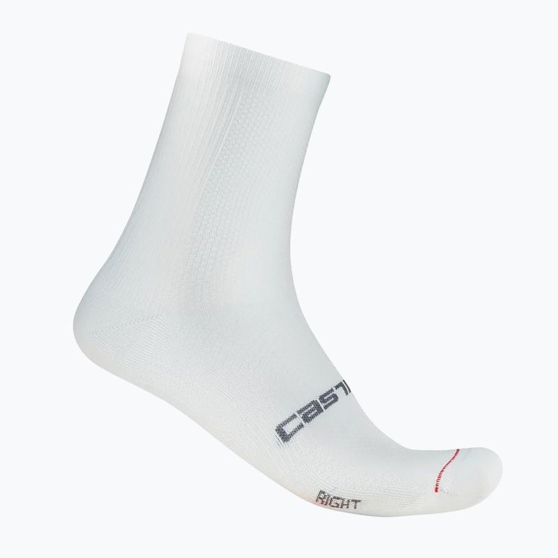 Skarpety męskie Castelli Espresso 12 white