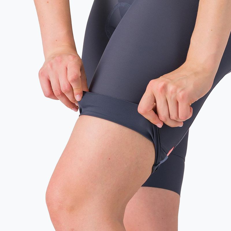 Spodenki rowerowe damskie Castelli Prima 2 DT W twillight blue/hibiscus 5