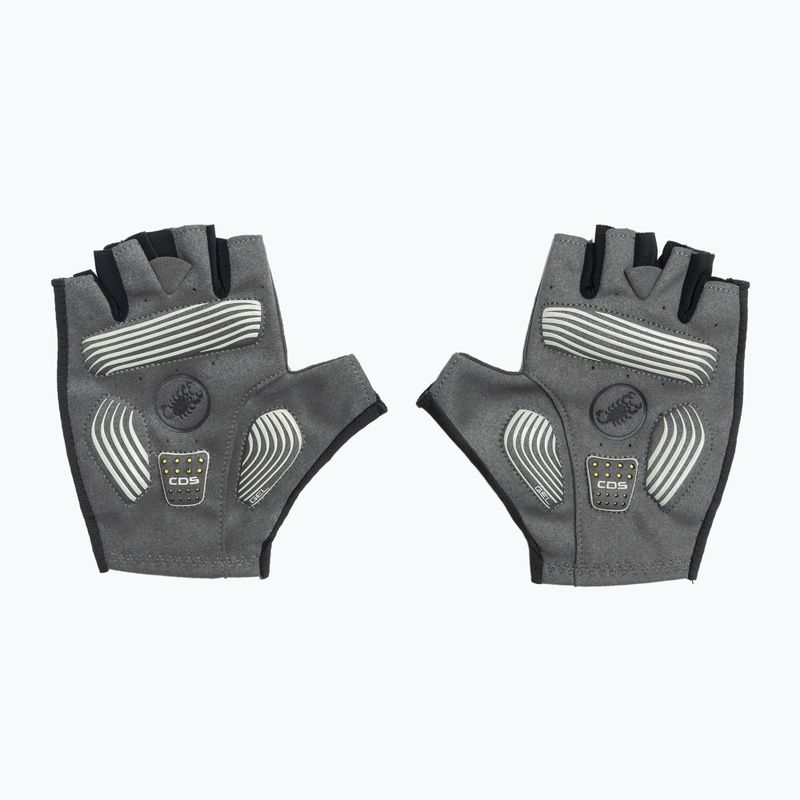 Rękawiczki rowerowe damskie Castelli Espresso light black 3
