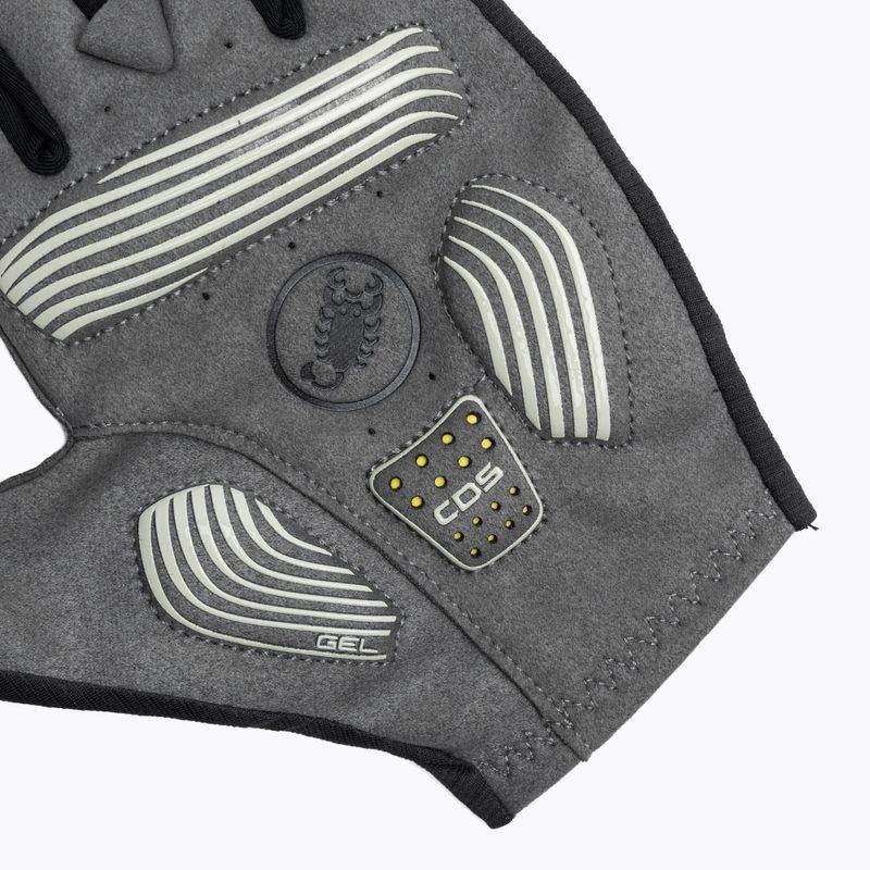 Rękawiczki rowerowe damskie Castelli Espresso light black 5