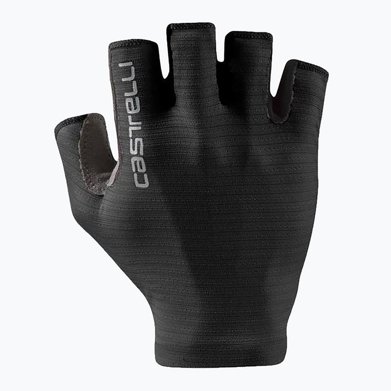 Rękawiczki rowerowe damskie Castelli Espresso light black