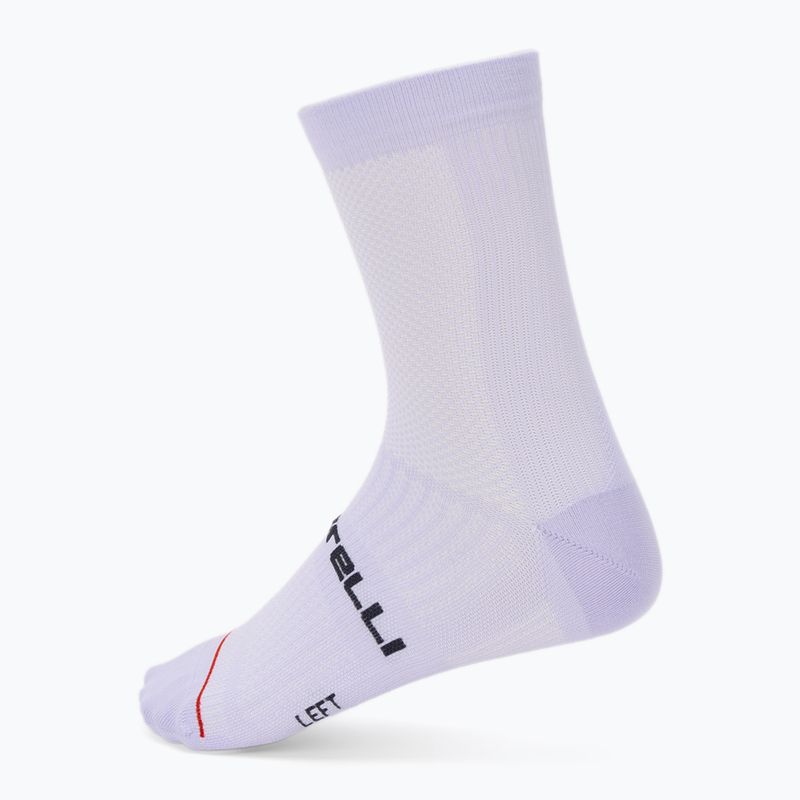 Skarpety damskie Castelli Espresso 12 W purple mist 2