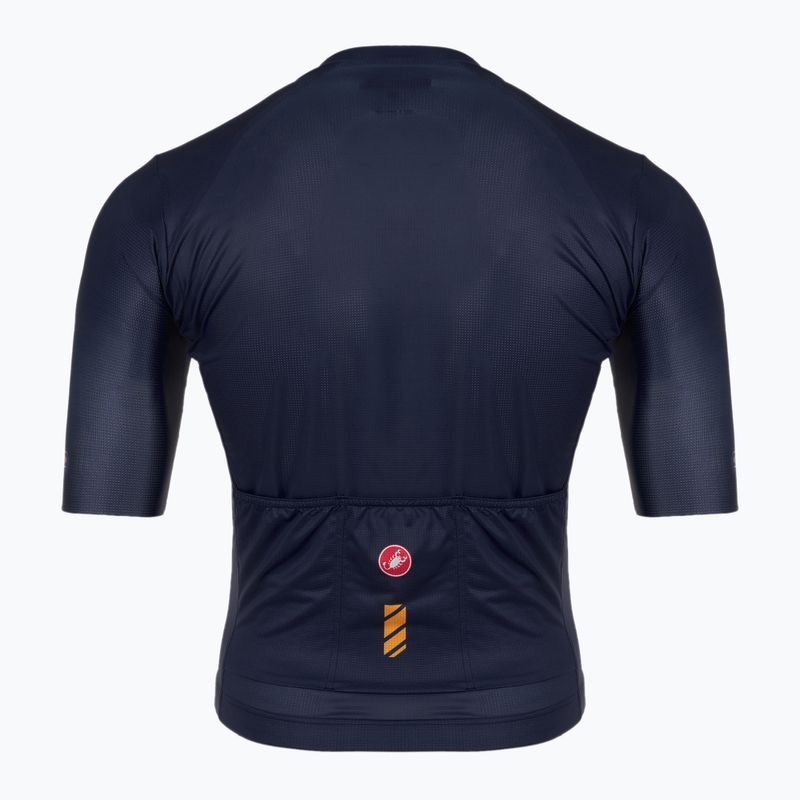 Koszulka rowerowa męska Castelli Unlimited Entrata 3 belgian blue 2