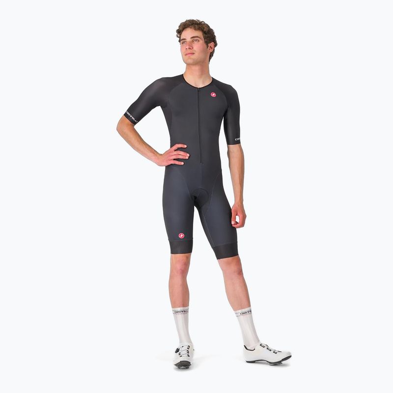 Kombinezon rowerowy męski Castelli Core Tri black 2