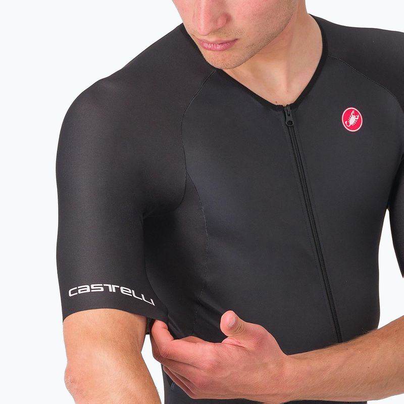 Kombinezon rowerowy męski Castelli Core Tri black 4