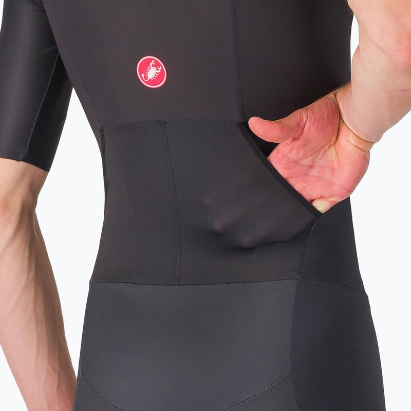 Kombinezon rowerowy męski Castelli Core Tri black 5