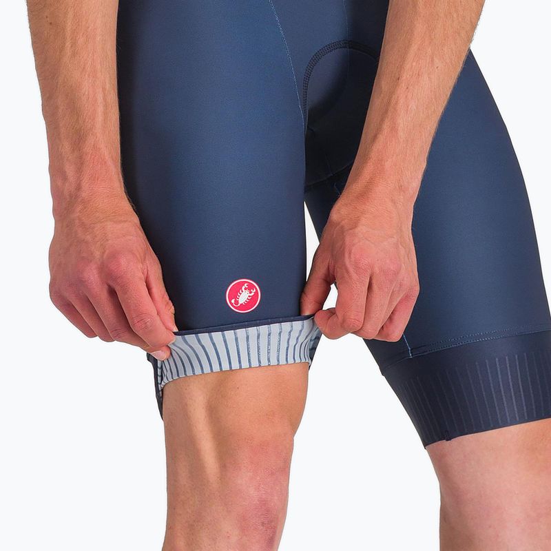 Kombinezon rowerowy męski Castelli Core Tri belgian blue/white 6
