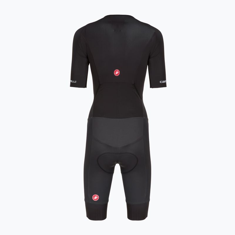Kombinezon rowerowy damski Castelli Core Tri W black 2